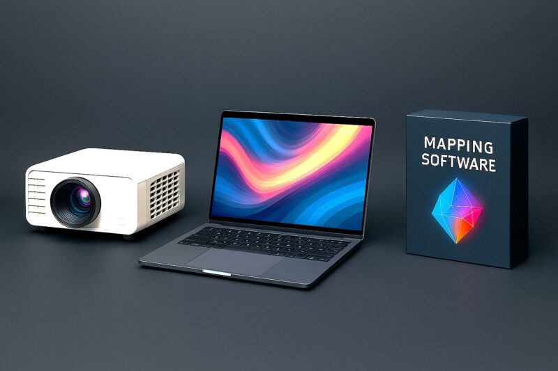 プロジェクションマッピングに必要な3つの機材