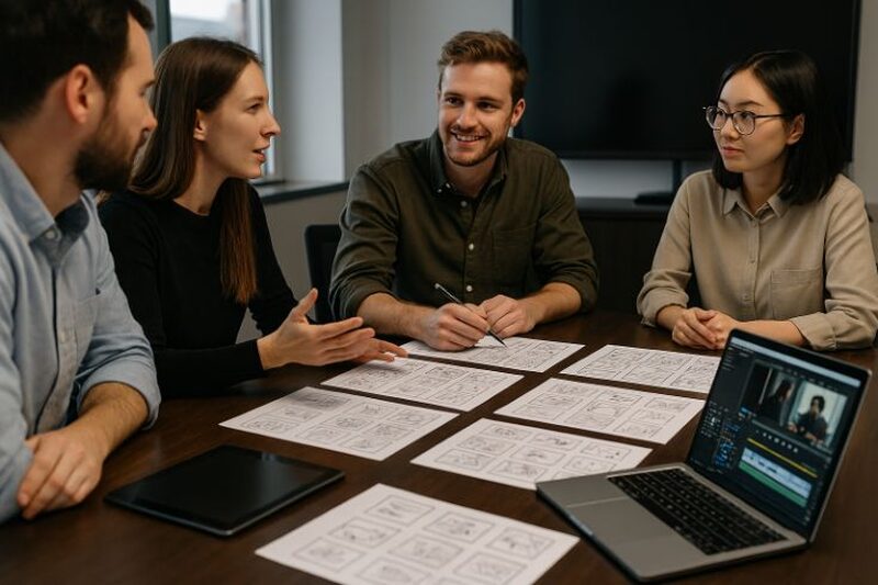 動画制作の打ち合わせで使われる専門用語