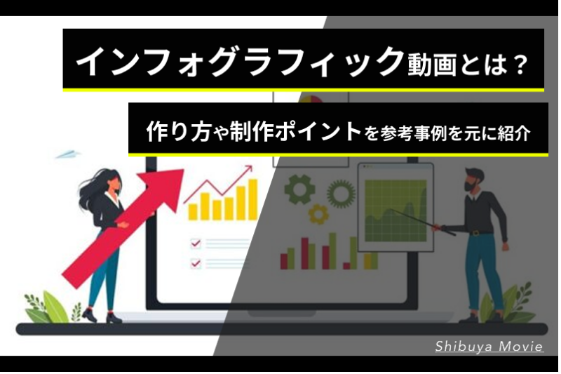 インフォグラフィック動画とは？作り方や制作ポイントを参考事例を元に紹介